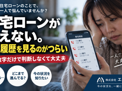 住宅ローンが払えない。着信履歴を見るのがつらい　その数字だけで判断しなくて大丈夫です