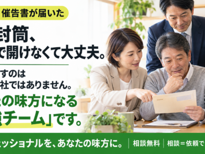 住宅ローンの督促状・催告書が届いた　封筒を放置する前に確認すること